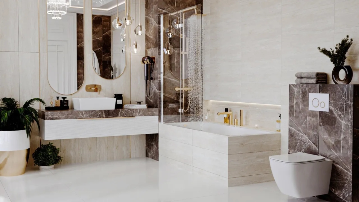 Matowe czy błyszczące płytki do łazienki – co wybrać dla idealnego wnętrza?