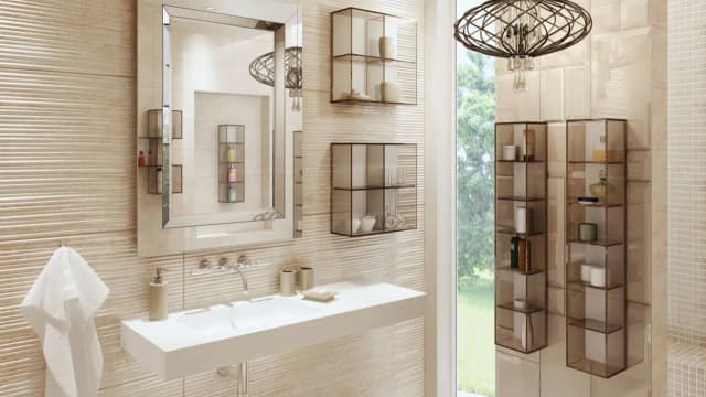 Półki w łazienkach z czego: najlepsze materiały dla trwałego designu