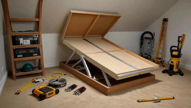 Jak łatwo zrobić klapę na strych - krok po kroku do samodzielnego montażu